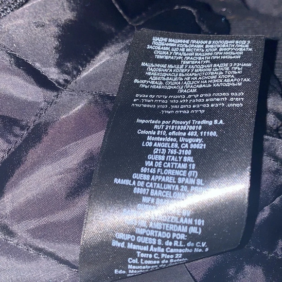 Guess Camo  bomber jacket Sz 12 - Picture 10 of 12